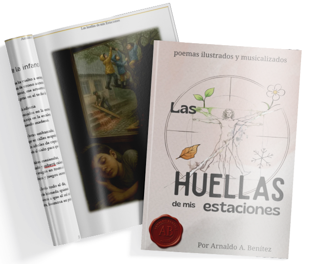 Portada ilustrada del libro de poemas