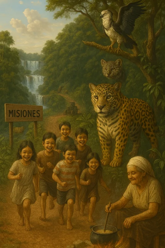 Ilustración de Misiones, rincón querido
