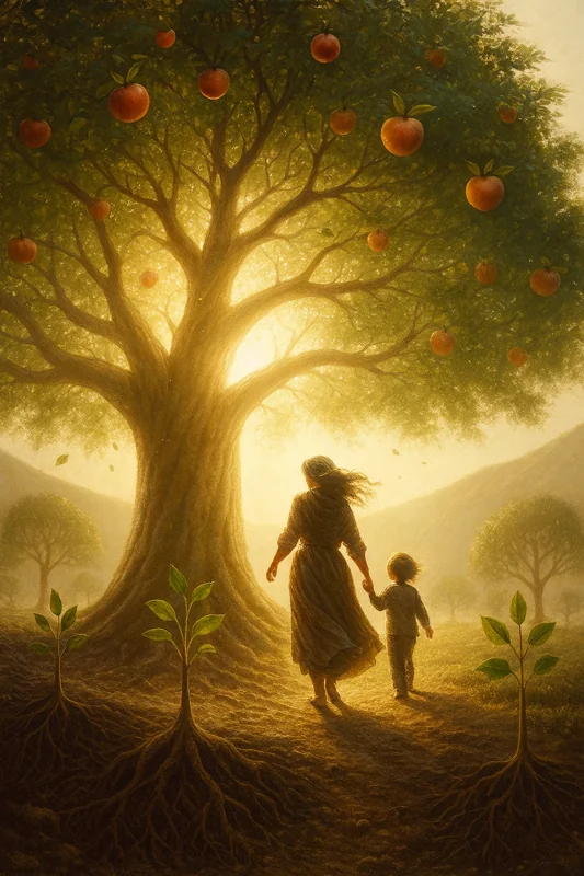 Ilustración de Madre de madres
